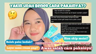 salah cara pakai percuma bahas tuntas cara pemakaian sunscreen wardah spf 35 spf 50 yang benar