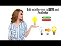 Create Bulb Effect Using Javascript Codeflix - unknown coders