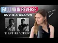 Download Lagu WHAT IS THAT?! | Falling in Reverse - God is a Weapon feat. Marylin Manson | Vocal Coach Reacts