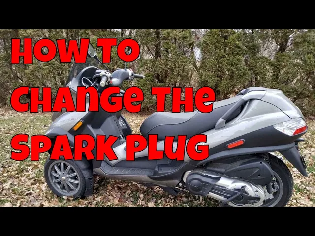 Download MP3 Piaggio MP3  How To Change The Spark Plug ....STEP BY STEP