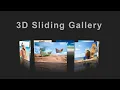 3d Sliding Gallery Using CSS ONLY HTML