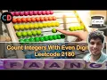 Count Integers With Even Digit Sum Leetcode 2180 Contest 281 2 Approaches TC O 1 O n