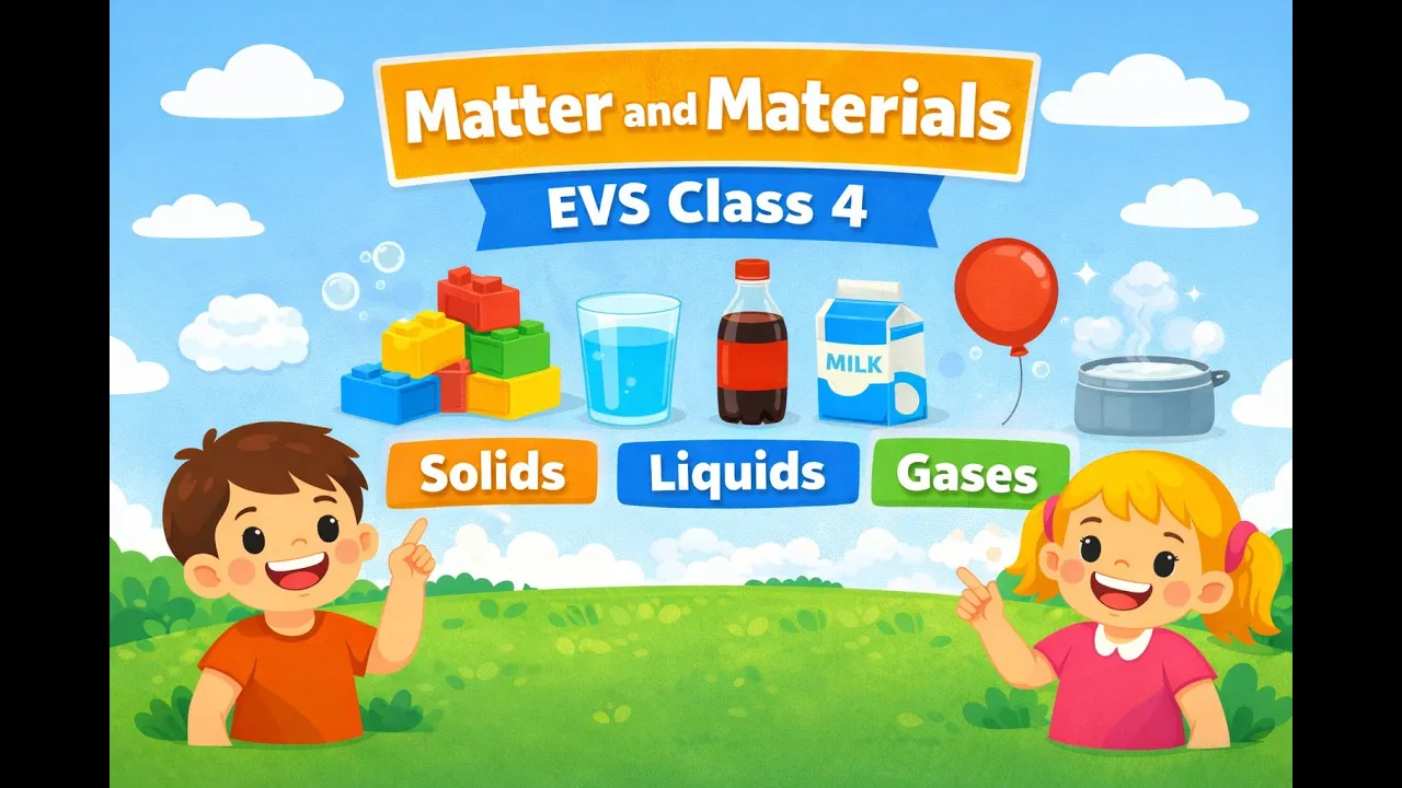 Matter and Materials– EVS Class 4
