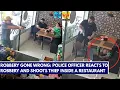 Failed Robbery Off-Duty Officer REACTS to attempted robbery and shoots criminal