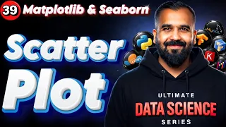 Scatter Plot using Matplotlib and Seaborn Explained in Hindi Ultimate Data Science Series