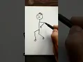 How To Draw Stick Figure Aladin Easy Drawings Magic Drawings