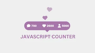 Incrementing counter Using HTML CSS and JavaScript JavaScript Counter