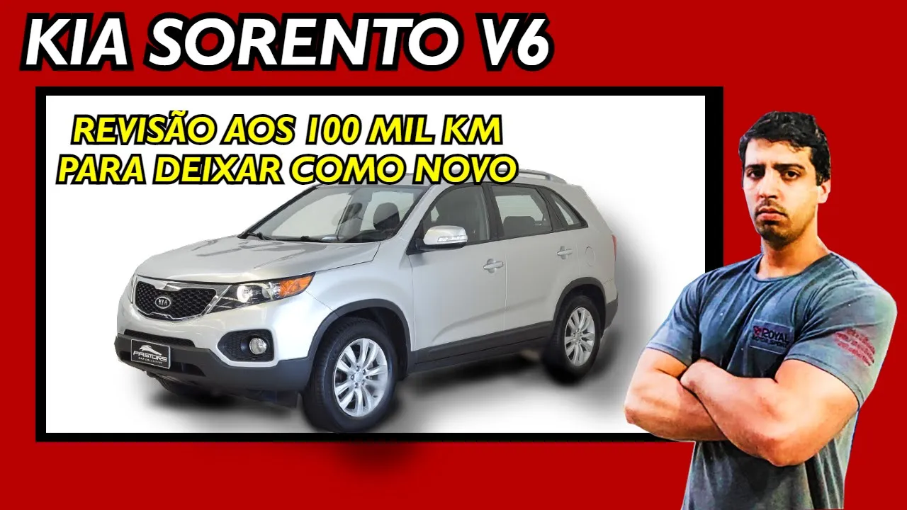 KIA SORENTO V6 - REVISÃO GERAL PRA DEIXAR COMO NOVA