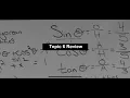Pre-Calculus Topic 6 Review