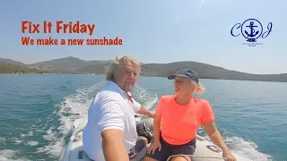 Fix It Friday – We make a new boom tent – Carl and Jenny