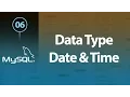 Learn MySQL In Arabic - Data Type