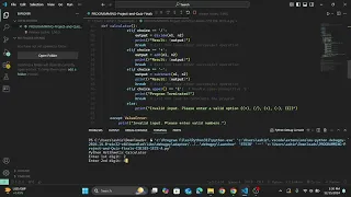 Arithmetic Operator Calculator Python Project