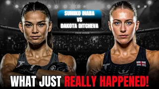 Dakota Ditcheva SHOCKING Win Over Sumiko Inaba Full Fight Highlights 2025 