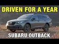 One Year With the Subaru Outback 2020 Subaru Outback Long-Term Review MPG Maintenance More