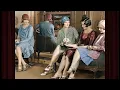 Restored to Life 1920s Fashion Show c 1929 Colorized