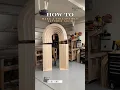 Building a collapsible layered arch