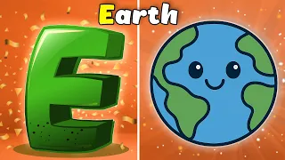 Space & Astronomy ABC Song for Kids 🚀 | Learn the Alphabet A–Z