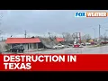 Tornado Causes Widespread Damage In Pasadena Texas