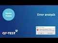 Error analysis Automated GUI Testing for Java Web Android and Windows - QF-Test