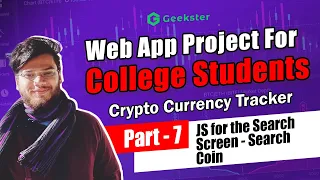 Crypto Tracker Web App - Html CSS Javascript Projects for Beginners