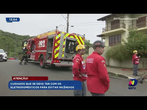 Atenção! Cuidados que se deve ter com os eletrodomésticos para evitar incêndios