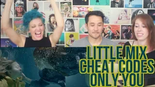 little mix cheat codes only you reaction