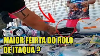 Caçada Gamer Feira do Rolo Itaquaquecetuba + Contra no The king of Fighters, Quem Venceu?
