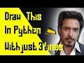 Now Sketch COLOR image with sketchpy using python sketchpy python hacks sketchpy update ASRM