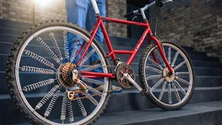 I Replaced My Bike Spokes With Trampoline Springs!
