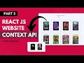 Movie Website in React JS in Hindi useContext Hook Contex API in Hindi