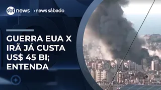 Guerra entre EUA e Irã já custa mais de US$ 45 bilhões | #NewsSábado