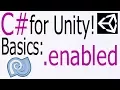 Unity C Tutorial - Basics enabled