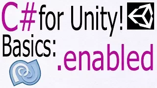 Unity C Tutorial - Basics enabled
