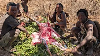 Hadzabe Hunt an Antelope and Cook It the Traditional Way | Life in the Wild
