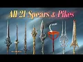 Ranking All 21 Dark Souls 3 Spears Pikes From Worst To Best