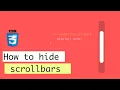 Download Lagu CSS Tips \u0026 Tricks - How to hide scrollbars on div elements.