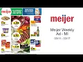 Meijer Weekly Ad - MI