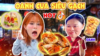 Ăn hot TikTok: mochi trái cây, bánh flan khổng lồ... MisThy "sốc" trước Oanh Cua siêu gạch!?