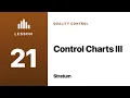 Stratum Tutorial 21 CUSUM EWMA Charts Catch Small Shifts Fast
