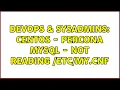 DevOps SysAdmins CentOS - Percona MySQL