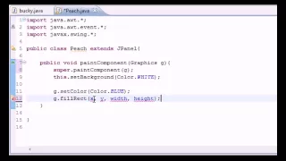 Java Programming Tutorial 82 Drawing Graphics