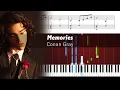 Download Lagu Conan Gray - Memories - ACCURATE Piano Tutorial + SHEETS