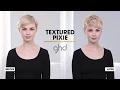 Textured Pixie g Hairstyle How-To