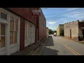 Downtown Dawson Driving tour very old sleepy downtown in Dawson Georgia