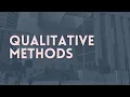 Qualitative Field Research Lecture 10 - CJ 540
