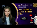 637 Average of Levels in Binary Tree