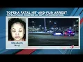 Topeka woman arrested in fatal hit-and-run pedestrian crash