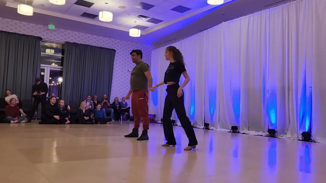 "See Tinh(Cukak Remix)" Haider Khan & Elizabeth Spann - Tic Tok Swing Exhibision 5280 Westival