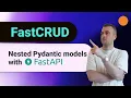 FastCRUD - nested Pydantic models API responses with FastAPI