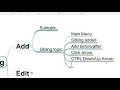MindMapper Tutorial - Building a Mind Map